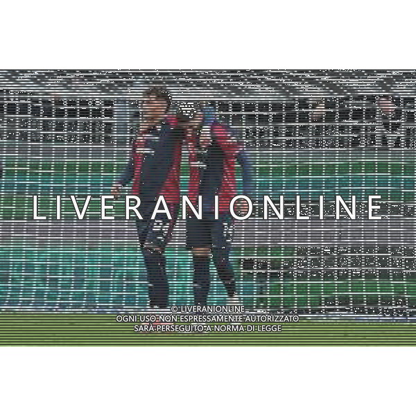 22-11-2025. Cagliari calcio-Genoa F.C: calcio, 12° giornta serie A 2025/2026, campionato calcio Italia, stadio Unipol Domus Cagliari. Foto Salvatore Moi/Agenzia Aldo Liverani s.as. Nella foto: Gol Cagliari in casa allo stadio Unipol Domus contro Genoa. Segna: Sebastiano Esposito Cagliari ©MOI SALVATORE - AGENZIA ALDO LIVERANI SAS