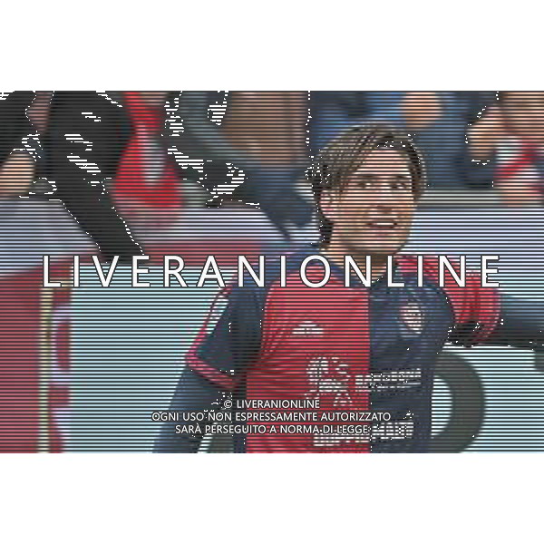 22-11-2025. Cagliari calcio-Genoa F.C: calcio, 12° giornta serie A 2025/2026, campionato calcio Italia, stadio Unipol Domus Cagliari. Foto Salvatore Moi/Agenzia Aldo Liverani s.as. Nella foto: Gol Cagliari in casa allo stadio Unipol Domus contro Genoa. Segna: Gennaro Borrelli Cagliari ©MOI SALVATORE - AGENZIA ALDO LIVERANI SAS