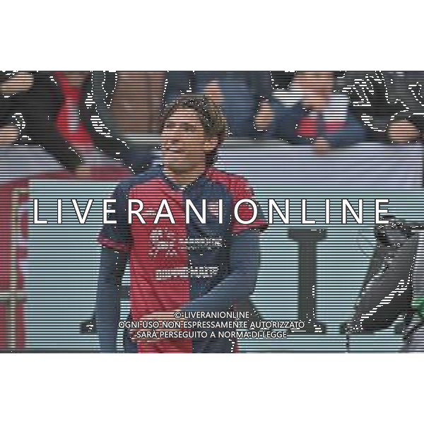 22-11-2025. Cagliari calcio-Genoa F.C: calcio, 12° giornta serie A 2025/2026, campionato calcio Italia, stadio Unipol Domus Cagliari. Foto Salvatore Moi/Agenzia Aldo Liverani s.as. Nella foto: Gol Cagliari in casa allo stadio Unipol Domus contro Genoa. Segna: Gennaro Borrelli Cagliari ©MOI SALVATORE - AGENZIA ALDO LIVERANI SAS