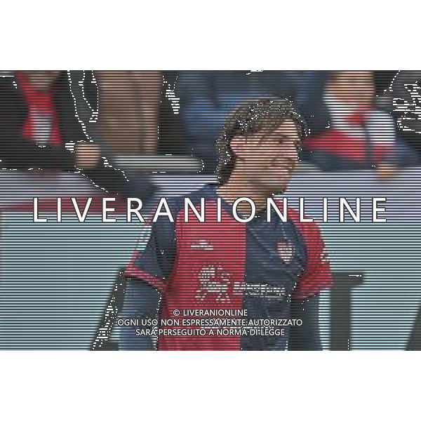 22-11-2025. Cagliari calcio-Genoa F.C: calcio, 12° giornta serie A 2025/2026, campionato calcio Italia, stadio Unipol Domus Cagliari. Foto Salvatore Moi/Agenzia Aldo Liverani s.as. Nella foto: Gol Cagliari in casa allo stadio Unipol Domus contro Genoa. Segna: Gennaro Borrelli Cagliari ©MOI SALVATORE - AGENZIA ALDO LIVERANI SAS