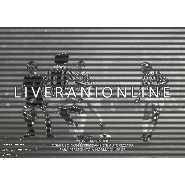 28-11-1979 MILANO QUARTI DI FINALE ANDATA DI COPPA ITALIA INTER -JUVENTUS 1-2 NELLAFOTO GIUSEPPE FURINO AG ALDO LIVERANI SAS