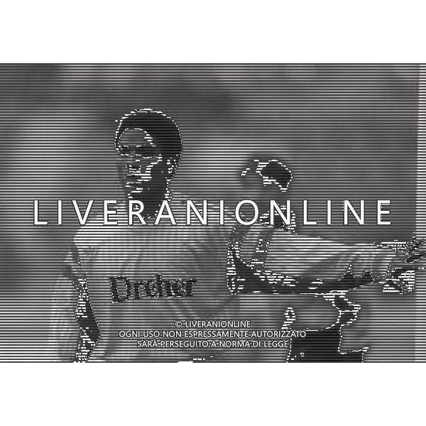 NEG-14-11-1990-MILANO-COPPA ITALIA MILAN -LECCE 3-0 NELLA FOTO MAZINHO AG ALDO LIVERANI SAS