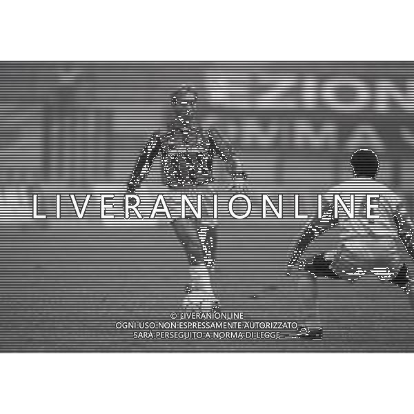 NEG-14-11-1990-MILANO-COPPA ITALIA MILAN -LECCE 3-0 NELLA FOTO GIANLUCA GAUDENZI AG ALDO LIVERANI SAS