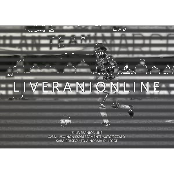 NEG-28-05-1995 MILANO-CAMPIONATO DI CALCIO SERIE A MILAN-BARI 0-1 NELLA FOTO FILIPPO GALLI AG ALDO LIVERANI SAS