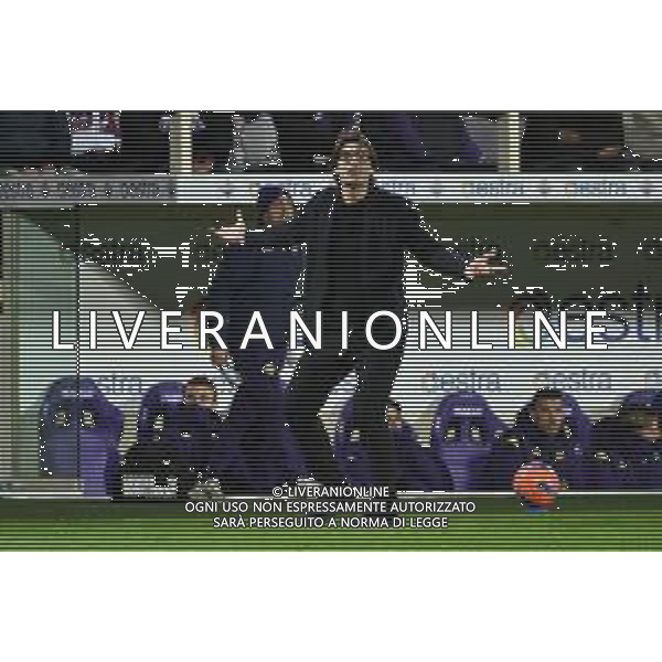 TVRG Fiorentina vs Juventus nella foto Paolo Vanoli allenatore Fiorentina Firenze 22-11-2025 Stadio Artemio Franchi Fiorentina vs Juventus Campionato Serie A Enilive - 12a giornata foto Roberto Garavaglia/Agenzia Aldo Liverani sas