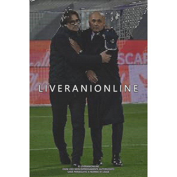 TVRG Fiorentina vs Juventus nella foto Paolo Vanoli allenatore Fiorentina SX e Luciano Spalletti allenatore Juventus DX Firenze 22-11-2025 Stadio Artemio Franchi Fiorentina vs Juventus Campionato Serie A Enilive - 12a giornata foto Roberto Garavaglia/Agenzia Aldo Liverani sas