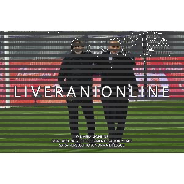 TVRG Fiorentina vs Juventus nella foto Paolo Vanoli allenatore Fiorentina SX e Luciano Spalletti allenatore Juventus DX Firenze 22-11-2025 Stadio Artemio Franchi Fiorentina vs Juventus Campionato Serie A Enilive - 12a giornata foto Roberto Garavaglia/Agenzia Aldo Liverani sas