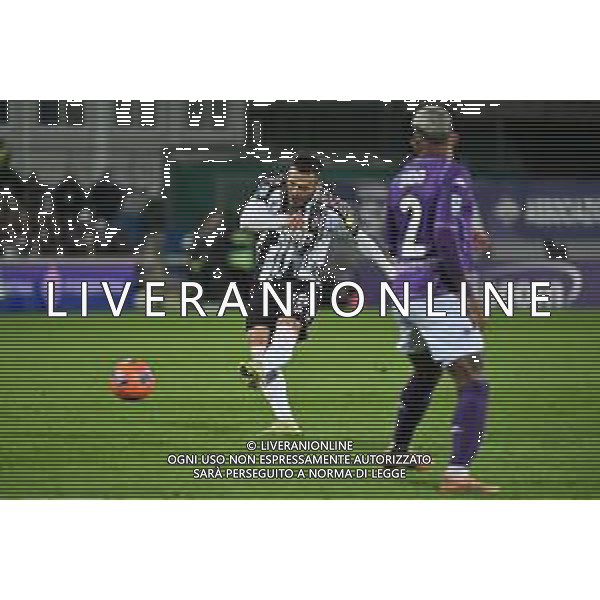 TVRG Fiorentina vs Juventus nella foto Filip Kostic (Juventus) segna il gol dell\'1 a 0 Firenze 22-11-2025 Stadio Artemio Franchi Fiorentina vs Juventus Campionato Serie A Enilive - 12a giornata foto Roberto Garavaglia/Agenzia Aldo Liverani sas