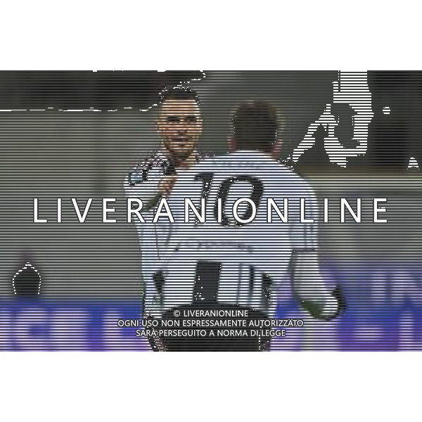 TVRG Fiorentina vs Juventus nella foto Filip Kostic (Juventus) e Kenan Yildiz (Juventus) esultanza dopo il gol dell\'1 a 0 Firenze 22-11-2025 Stadio Artemio Franchi Fiorentina vs Juventus Campionato Serie A Enilive - 12a giornata foto Roberto Garavaglia/Agenzia Aldo Liverani sas