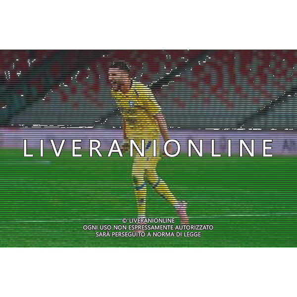 TVEM November 22, 2025 Bari, Italy - SSC Bari vs Frosinone Calcio - Italian Soccer Serie B 2025/2026 - San Nicola Stadium. In the pic: Farès Ghedjemis of Frosinone Calcio celebrates after scoring a goal ©TVEM Emmanuele Mastrodonato - AGENZIA ALDO LIVERANI SAS