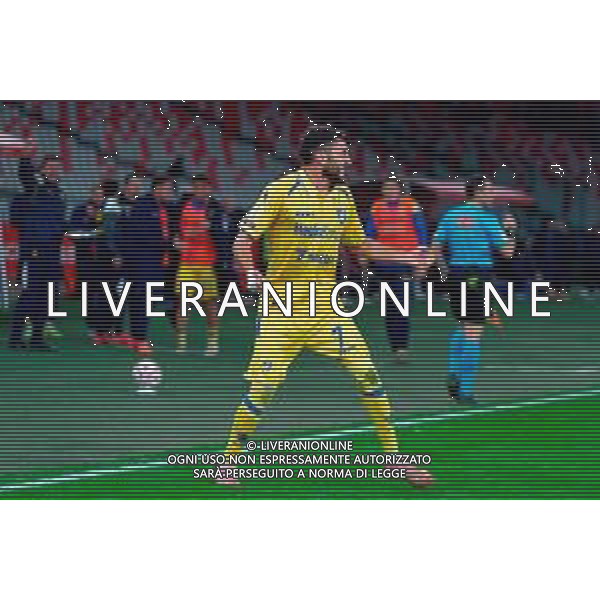 TVEM November 22, 2025 Bari, Italy - SSC Bari vs Frosinone Calcio - Italian Soccer Serie B 2025/2026 - San Nicola Stadium. In the pic: Farès Ghedjemis of Frosinone Calcio celebrates after scoring a goal ©TVEM Emmanuele Mastrodonato - AGENZIA ALDO LIVERANI SAS