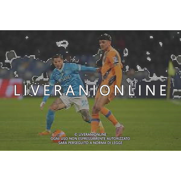 NAPOLI ATALANTA NELLA FOTO: Pasquale Mazzocchi, Raoul Bellanova FOTO MOSCA / AGENZIA LIVERANI -TVPM NAPOLI-ATALANTA Campionato calcio Serie A 22.11.2025