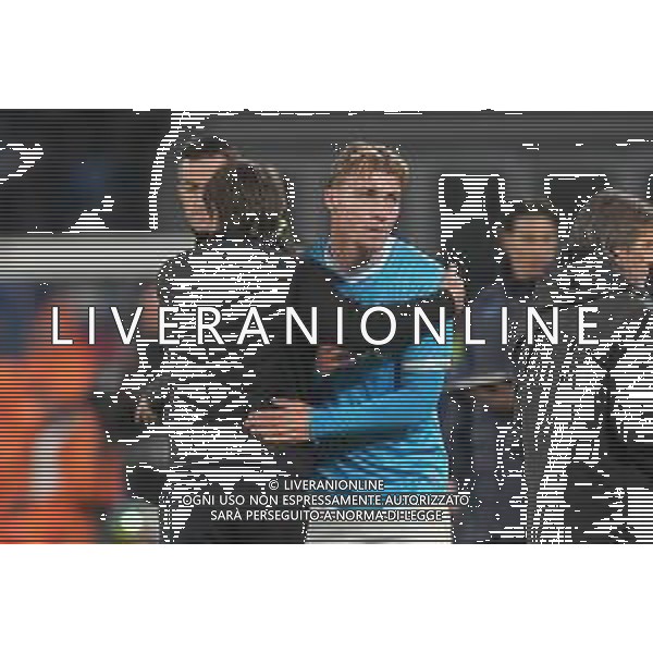 NAPOLI ATALANTA NELLA FOTO: ANTONIO CONTE, Rasmus Hojlund FOTO MOSCA / AGENZIA LIVERANI -TVPM NAPOLI-ATALANTA Campionato calcio Serie A 22.11.2025