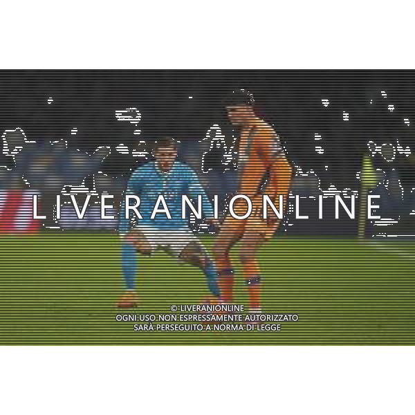 NAPOLI ATALANTA NELLA FOTO: Raoul Bellanova, Pasquale Mazzocchi FOTO MOSCA / AGENZIA LIVERANI -TVPM NAPOLI-ATALANTA Campionato calcio Serie A 22.11.2025