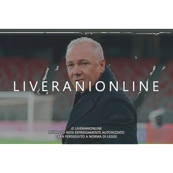 TVEM November 22, 2025 Bari, Italy - SSC Bari vs Frosinone Calcio - Italian Soccer Serie B 2025/2026 - San Nicola Stadium. In the pic: coach Massimiliano Alvini of Frosinone Calcio -TVEM Emmanuele Mastrodonato - AGENZIA ALDO LIVERANI SAS