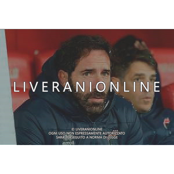 TVEM November 22, 2025 Bari, Italy - SSC Bari vs Frosinone Calcio - Italian Soccer Serie B 2025/2026 - San Nicola Stadium. In the pic: coach Fabio Caserta of SSC Bari -TVEM Emmanuele Mastrodonato - AGENZIA ALDO LIVERANI SAS