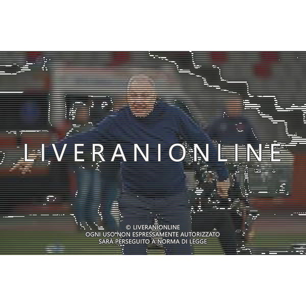 TVEM November 22, 2025 Bari, Italy - SSC Bari vs Frosinone Calcio - Italian Soccer Serie B 2025/2026 - San Nicola Stadium. In the pic: coach Massimiliano Alvini of Frosinone Calcio -TVEM Emmanuele Mastrodonato - AGENZIA ALDO LIVERANI SAS