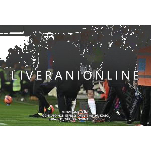 TVRG Fiorentina vs Juventus nella foto Luciano Spalletti allenatore Juventusk e Dusan Vlahovic (Juventus) dopo la sostituzione Firenze 22-11-2025 Stadio Artemio Franchi Fiorentina vs Juventus Campionato Serie A Enilive - 12a giornata foto Roberto Garavaglia/Agenzia Aldo Liverani sas