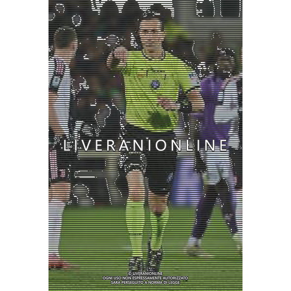 TVRG Fiorentina vs Juventus nella foto l\'arbitro Daniele Doveri di Roma Firenze 22-11-2025 Stadio Artemio Franchi Fiorentina vs Juventus Campionato Serie A Enilive - 12a giornata foto Roberto Garavaglia/Agenzia Aldo Liverani sas