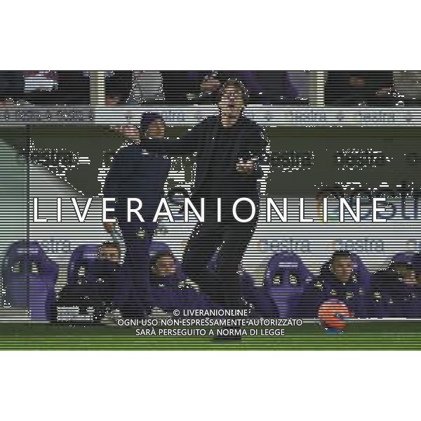 TVRG Fiorentina vs Juventus nella foto Paolo Vanoli allenatore Fiorentina Firenze 22-11-2025 Stadio Artemio Franchi Fiorentina vs Juventus Campionato Serie A Enilive - 12a giornata foto Roberto Garavaglia/Agenzia Aldo Liverani sas