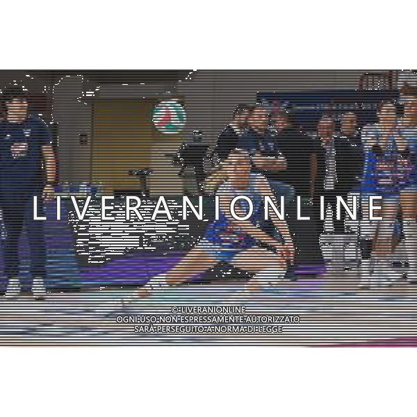 TVAMAR-Serie A1 Tigotà Igor Novara - HR Macerata . Novara - 22 Novembre 2025.Nella foto Brit Herbots nel prepartita---- FOTO ANDREA MARANGON - AG ALDO LIVERANI SAS