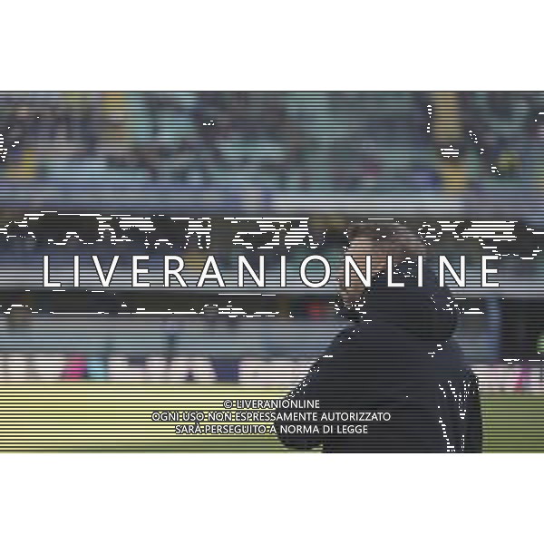 Paolo Zanetti Head Coach of Hellas Verona FC during Hellas Verona FC vs Parma Calcio FC, 12° Serie A Enilive 2025-26 game at Marcantonio Bentegodi stadium in Verona (VR), Italy, on November 23, 2025. (Photo by Davide Casentini) AG ALDO LIVERANI SAS