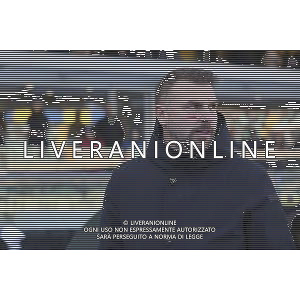 Paolo Zanetti Head Coach of Hellas Verona FC during Hellas Verona FC vs Parma Calcio FC, 12° Serie A Enilive 2025-26 game at Marcantonio Bentegodi stadium in Verona (VR), Italy, on November 23, 2025. (Photo by Davide Casentini) AG ALDO LIVERANI SAS