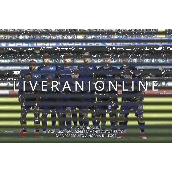 Hellas Verona team photo during Hellas Verona FC vs Parma Calcio FC, 12° Serie A Enilive 2025-26 game at Marcantonio Bentegodi stadium in Verona (VR), Italy, on November 23, 2025. (Photo by Davide Casentini) AG ALDO LIVERANI SAS