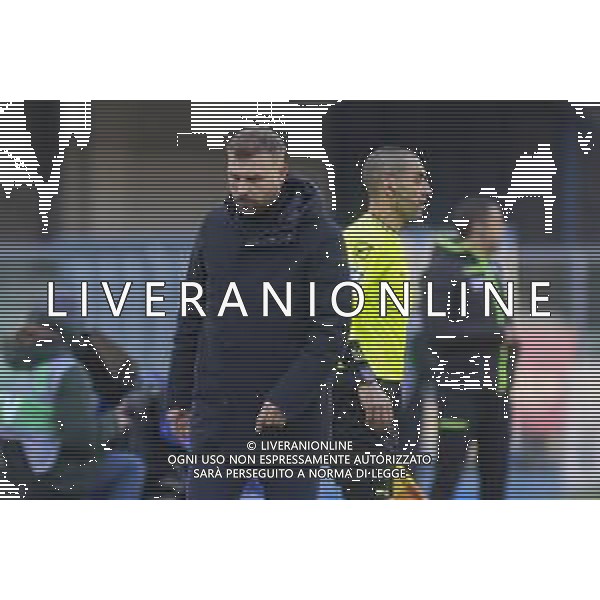 Paolo Zanetti Head Coach of Hellas Verona FC during Hellas Verona FC vs Parma Calcio FC, 12° Serie A Enilive 2025-26 game at Marcantonio Bentegodi stadium in Verona (VR), Italy, on November 23, 2025. (Photo by Davide Casentini) AG ALDO LIVERANI SAS