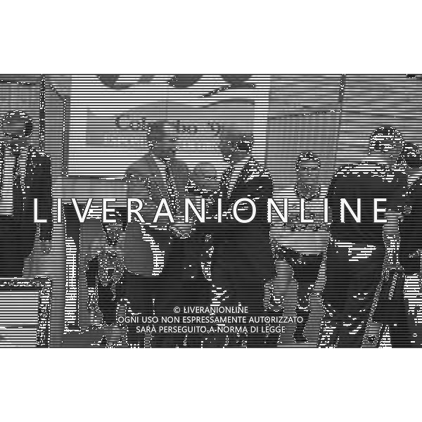 NEG- RETROSPETTIVA GIOVANNI TRAPATTONI ALLENATORE INTER NELLA FOTO GIOVANNI TRAPATTONI NELL’ANNO 1990 CON BOSKOV VUJADIN AG ALDO LIVERANI SAS