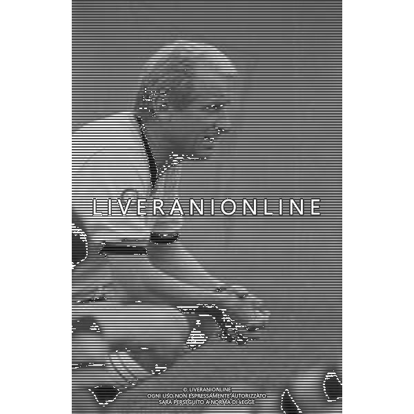 NEG- RETROSPETTIVA GIOVANNI TRAPATTONI ALLENATORE INTER NELLA FOTO GIOVANNI TRAPATTONI NELL’ANNO 1990 DURANTE L’ALLENAMENTO AG ALDO LIVERANI SAS