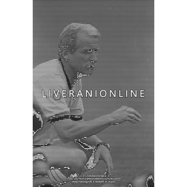 NEG- RETROSPETTIVA GIOVANNI TRAPATTONI ALLENATORE INTER NELLA FOTO GIOVANNI TRAPATTONI NELL’ANNO 1990 DURANTE L’ALLENAMENTO AG ALDO LIVERANI SAS