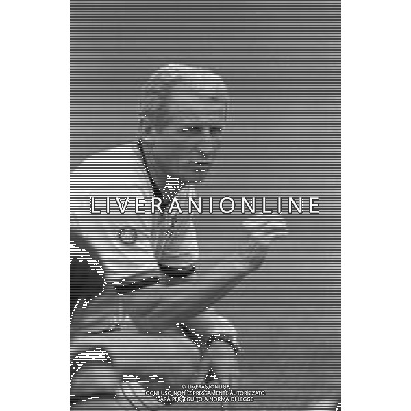 NEG- RETROSPETTIVA GIOVANNI TRAPATTONI ALLENATORE INTER NELLA FOTO GIOVANNI TRAPATTONI NELL’ANNO 1990 DURANTE L’ALLENAMENTO AG ALDO LIVERANI SAS