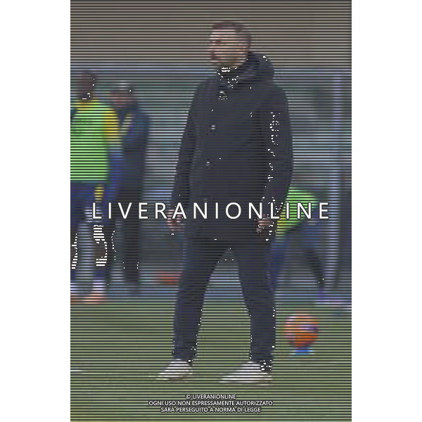 Paolo Zanetti Head Coach of Hellas Verona FC expresses disappointment during Hellas Verona FC vs Parma Calcio FC, 12° Serie A Enilive 2025-26 game at Marcantonio Bentegodi stadium in Verona (VR), Italy, on November 23, 2025. (Photo by Davide Casentini) AG ALDO LIVERANI SAS