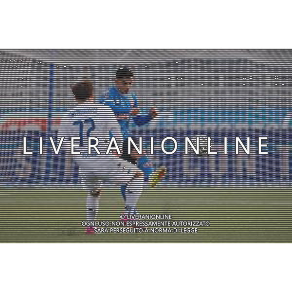 Lega Pro Girone A Novara e Renate allo Silvio Piola di Novara. Novara - 23 Novembre 2025 Nella foto Dell\'erva contro Mastromonaco---- FOTO ANDREA MARANGON - AG ALDO LIVERANI SAS