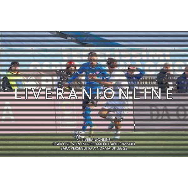 Lega Pro Girone A Novara e Renate allo Silvio Piola di Novara. Novara - 23 Novembre 2025 Nella foto Erik Lanini tenta il dribbling---- FOTO ANDREA MARANGON - AG ALDO LIVERANI SAS