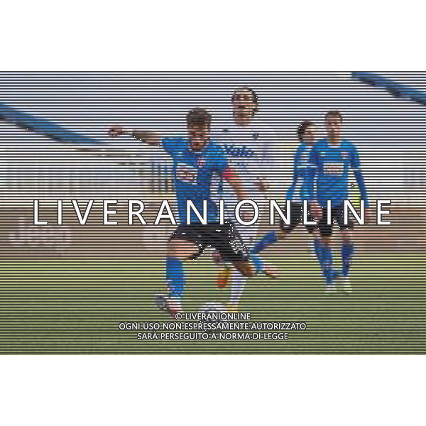 Lega Pro Girone A Novara e Renate allo Silvio Piola di Novara. Novara - 23 Novembre 2025 Nella foto Cristian Donadio al tiro - FOTO ANDREA MARANGON - AG ALDO LIVERANI SAS