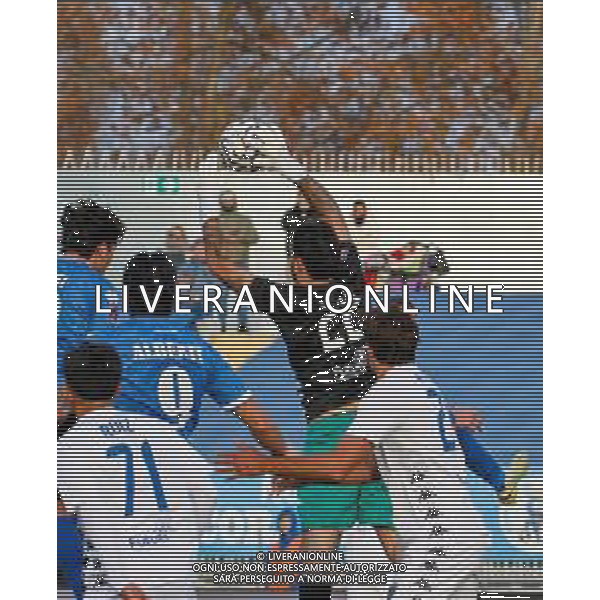 Lega Pro Girone A Novara e Renate allo Silvio Piola di Novara. Novara - 23 Novembre 2025 Nella foto Tommaso Nobile in presa alta---- FOTO ANDREA MARANGON - AG ALDO LIVERANI SAS