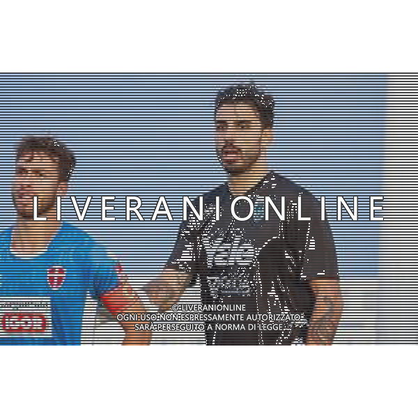 Lega Pro Girone A Novara e Renate allo Silvio Piola di Novara. Novara - 23 Novembre 2025 Nella foto Tommaso Nobile sprona la squadra---- FOTO ANDREA MARANGON - AG ALDO LIVERANI SAS