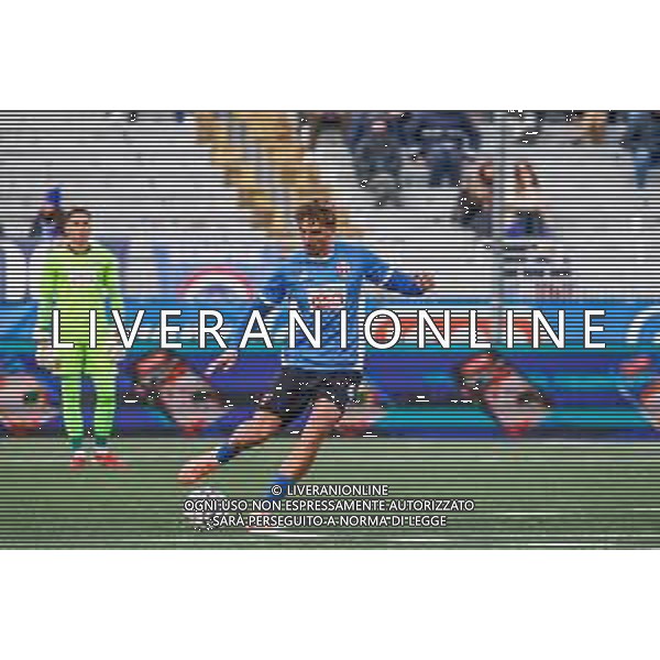 Lega Pro Girone A Novara e Renate allo Silvio Piola di Novara. Novara - 23 Novembre 2025 Nella foto Alessandro Citi lancia lungo---- FOTO ANDREA MARANGON - AG ALDO LIVERANI SAS