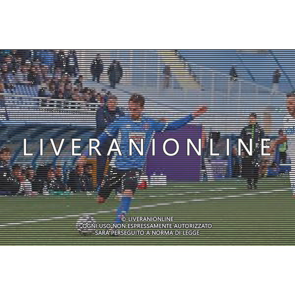 Lega Pro Girone A Novara e Renate allo Silvio Piola di Novara. Novara - 23 Novembre 2025 Nella foto Leonardo Di Cosmo palla al piede---- FOTO ANDREA MARANGON - AG ALDO LIVERANI SAS