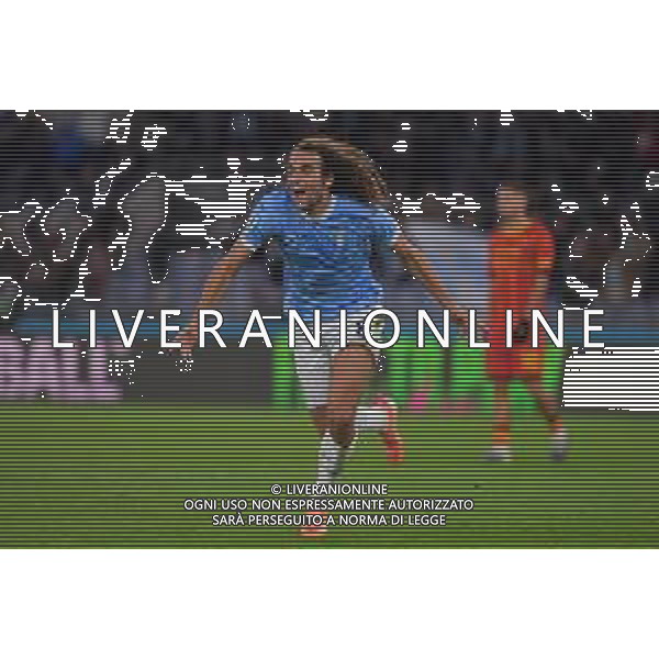 Lazio vs Lecce Campionato Serie A Enilive - 12 Giornata Stadio Olimpico - Roma 23-11-2025 nella foto Esultanza Guendouzi Foto Federico Gaetano - ag Aldo liverani- AGENZIA ALDO LIVERANI SAS