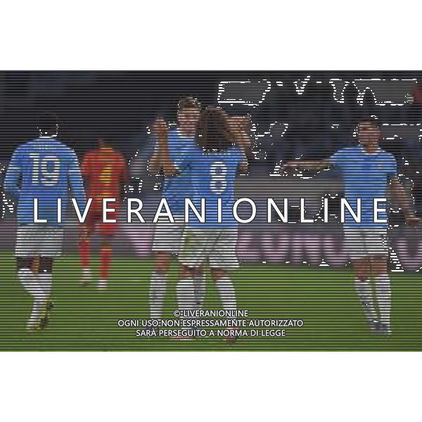 Lazio vs Lecce Campionato Serie A Enilive - 12 Giornata Stadio Olimpico - Roma 23-11-2025 nella foto Esultanza Lazio Foto Federico Gaetano - ag Aldo liverani- AGENZIA ALDO LIVERANI SAS