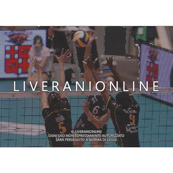 TORINO 03/03/2006 FINALI DI COPPA CEV FEMMINILE BIG MAT KERAKOL CHIERI-UNIVERSIDAD DE BURGOS NELLA FOTO FIORIN VALENTINA PH GIGI ARCAINI/AG.ALDO LIVERANI