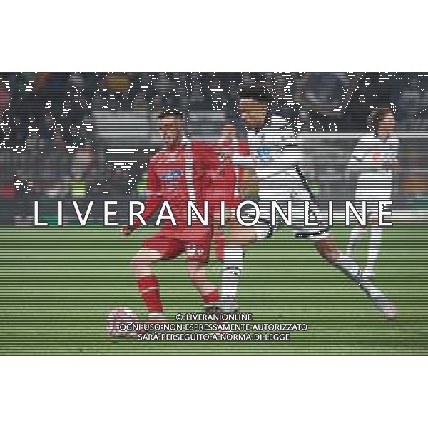 TVRCOR Monza vs Cesena – Serie B Monza 23-11-2025 U-Power Stadium Monza vs Cesena Campionato Serie BKT - 13a giornata foto Roberta Corradin/Agenzia Aldo Liverani sas nella foto Blesa Jalen e Birindelli Samuele ©TVRCOR Corradin Roberta - AGENZIA ALDO LIVERANI SAS