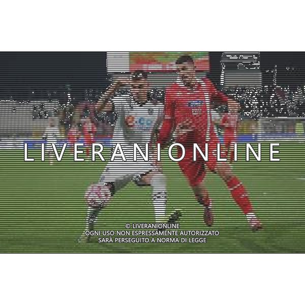 TVRCOR Monza vs Cesena – Serie B Monza 23-11-2025 U-Power Stadium Monza vs Cesena Campionato Serie BKT - 13a giornata foto Roberta Corradin/Agenzia Aldo Liverani sas nella foto Maric Mirko e Zaro Giovanni ©TVRCOR Corradin Roberta - AGENZIA ALDO LIVERANI SAS