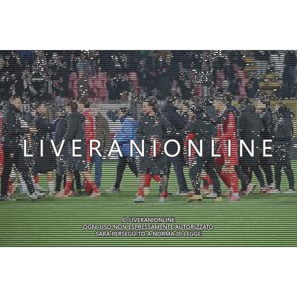 TVRCOR Monza vs Cesena – Serie B Monza 23-11-2025 U-Power Stadium Monza vs Cesena Campionato Serie BKT - 13a giornata foto Roberta Corradin/Agenzia Aldo Liverani sas nella foto esultanza Monza a fine partita dopo la vittoria ©TVRCOR Corradin Roberta - AGENZIA ALDO LIVERANI SAS