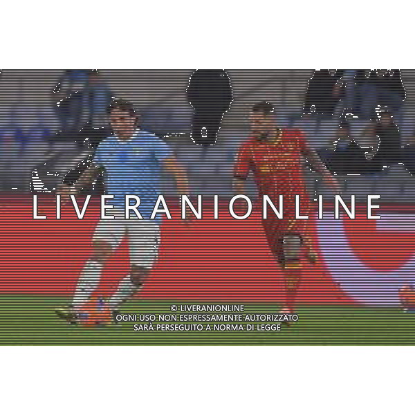 Lazio vs Lecce Campionato Serie A Enilive - 12 Giornata Stadio Olimpico - Roma 23-11-2025 nella foto Pellegrini e Tete Morente Foto Federico Gaetano - ag Aldo liverani- AGENZIA ALDO LIVERANI SAS