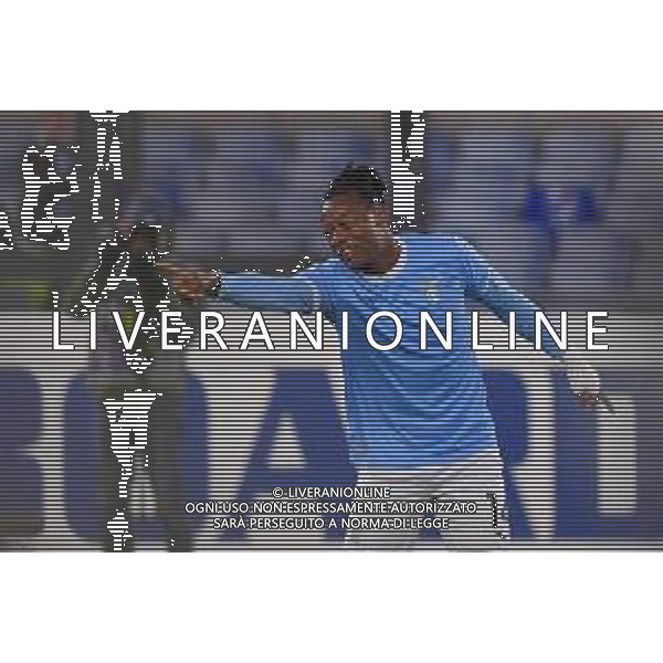 Lazio vs Lecce Campionato Serie A Enilive - 12 Giornata Stadio Olimpico - Roma 23-11-2025 nella foto Esultanza Noslin Foto Federico Gaetano - ag Aldo liverani- AGENZIA ALDO LIVERANI SAS