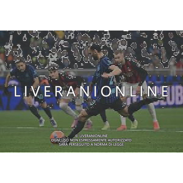 Inter vs Milan nella foto Hakan Calhanoglu (Inter) rigore sbagliato Milano 23-11-2025 Stadio Giuseppe Meazza - San Siro Inter vs Milan Campionato Serie A Enilive - 12a giornata foto Roberto Garavaglia/Agenzia Aldo Liverani sas